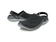 CROCS LITERIDE CLOG ЧЕРНЫЕ С СЕРЫМ