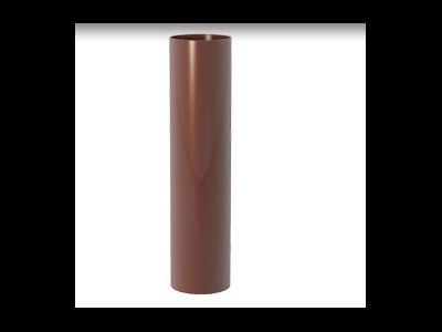 GIZA ТРУБА ВОДОСТОЧНАЯ 85 ММ, ЦВЕТ КОРИЧНЕВЫЙ