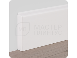 Плинтус с кабель-каналом Comfort Un 80х16х2200 мм. Белый