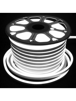 Гибкий светодиодный неон 2835 120LED/m 8x16мм 24V IP65 White