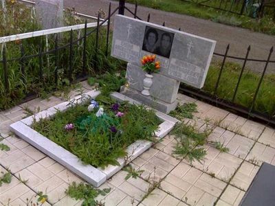 Дешевый прямой двойной памятник