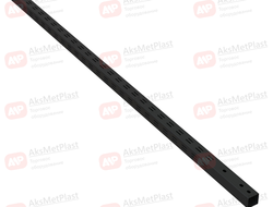 MB-3815 Колонна перфорированная с4-х сторон L-1500 мм цвет черный