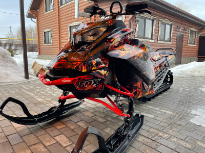 Наклейки на снегоход GEN4 G4 SKI DOO Expert Turbo №2203