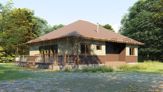 Коттедж 13x11,2