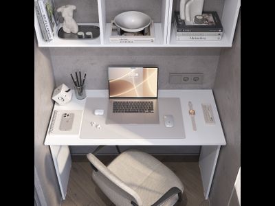 Стол письменный Берг ПС-01 + Стеллаж Берг (BTS)