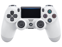 Sony Dualshock 4 V2 (Белый) геймпад для PS4 (1:1)