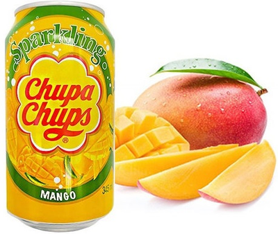 Chupa Chups Газированный Напиток Манго 345мл (24)