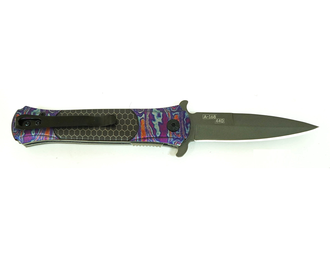 Нож полуавтоматический Ножемир "Чёткий расклад" Игла (A-168)