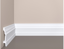 Напольный плинтус Bello Deco П20, из дюрополимера, влагостойкий, под покраску, 2 метра