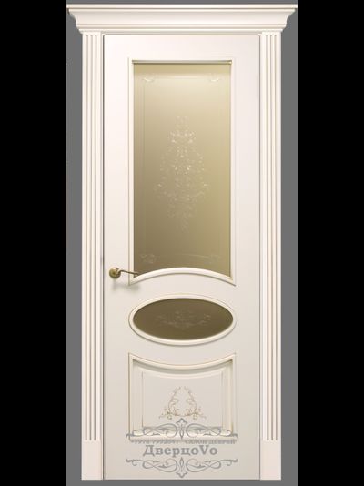 PORTE RICHI (Беларусь). АРБАТ, ПАОЛА (Л63-Б2), Ral 9010/ ПАТИНА ЗОЛОТО. СТЕКЛО БРОНЗА с ГЛУБОКИМ МАТИРОВАНИЕМ