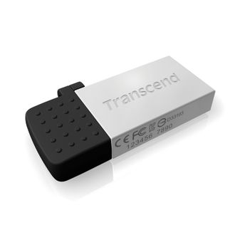 Флеш-память Transcend JetFlash 380, 64Gb, USB 2.0, micro USB, TS64GJF380S