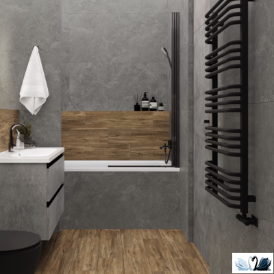 Керамогранит Laparet Плуто гриджио\Pluto grigio MR 59,5 х 119,1 см серый матовый