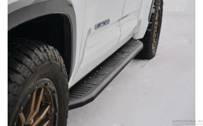 Пороги силовые BMS PRO-Line для Toyota Tundra Double Cab 6.5 ft 2022-2025 (2шт.)