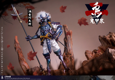 Самурай-кузнечик, синий - КОЛЛЕКЦИОННАЯ ФИГУРКА 1/12 Soldier - Gweitong series 2 (CT00B) - CROW TOYS