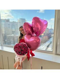 Набор из 3 фольгированных шаров