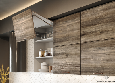 Кухня «Лофт» модульная кухня разные цвета