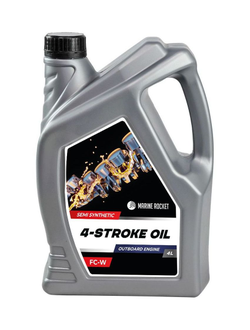 Масло 4-тактное полусинтетическое Marine Rocket 4620136030564 10W-40 4л