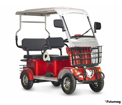 Электроскутер четырехколесный Rutrike Хара