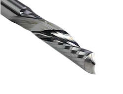 Фреза спиральная по пластику 6x22 s6x60 Z1 HM стружки вниз