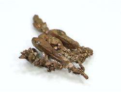 Медь самородная, коллекционный образец, Казахстан (26*20*5 мм, вес: 2,6 г) №21939