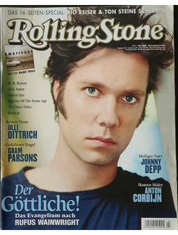 Rolling Stone Germany Magazine March 2005 Rufus Wainwright Cover Иностранные музыкальные журналы