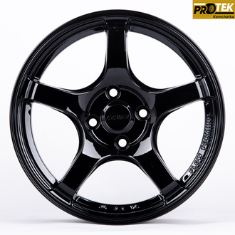 Комплект дисков R15 6,5J ET+40 4*100 RAYS X5130-CT325 Черный (80834)