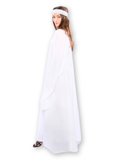 Длиннополое платье "Млечный Путь" из конопли