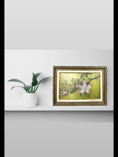 Картина "Яблоня" 40*32 см