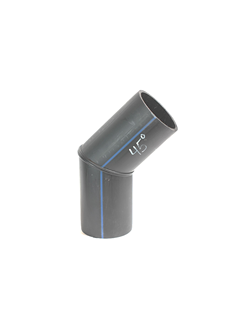 D280 SDR17 Отвод сварной сегментный ПНД ПЭ100 1°- 45°