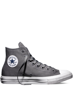 Серые высокие кеды Converse All Star II Thunder - 150147C
