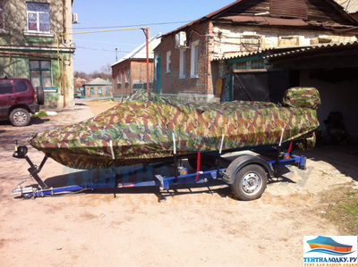 Тент на лодку ОБЬ 3