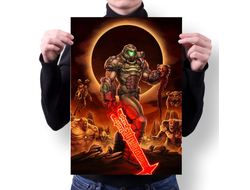 Плакат Doom/ Дум №1