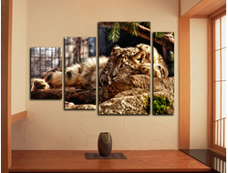 Модульная картина "Опасный"