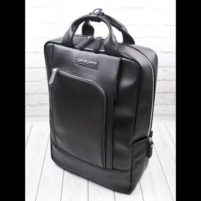 Кожаный рюкзак Viterbo Premium black (арт. 3111-51)