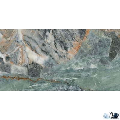 Керамогранит Fusure Ceramic FSS12041 60х120 см зеленый глянцевый