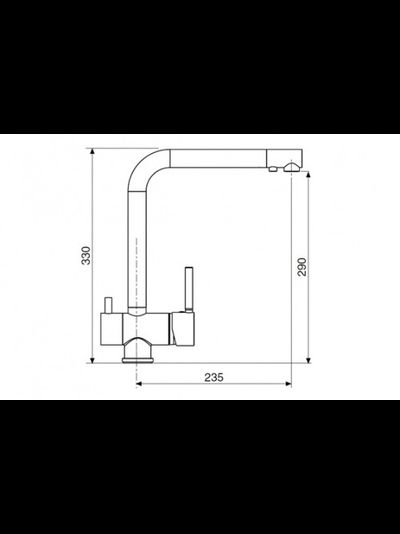Смеситель Reginox IDRO chrome