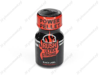 Ароматизатор RUSH Ultra Strong (10мл) черный с красной полосой