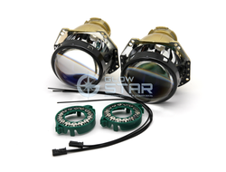 Биксеноновая линза Aozoom Hella 3R Premium Black Edition Gold (Domax Pro2 MT88)