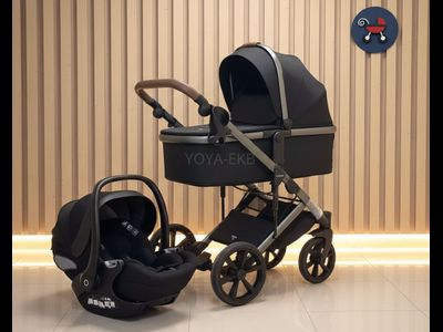 Детская коляска 3 в 1 Luxmom 710 Черный