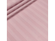 Длинная подушка для беременных на молнии с ластовицей  U maxi 400 х 40 см с наволочкой на молнии Сатин страйп розовый зефир