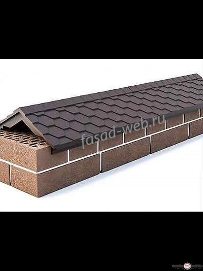 Парапеты полимерпесчаные (капельник) на 1 кирпич