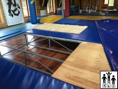 Помост сборно-разборный «Соревновательный» 11х11х 0,5 м