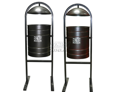 Урна уличная "С -30" (антик-серебро/антик-медь) 30л