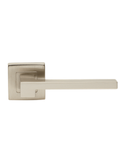 Дверные ручки Morelli Luxury STONE NIS Цвет - Матовый никель