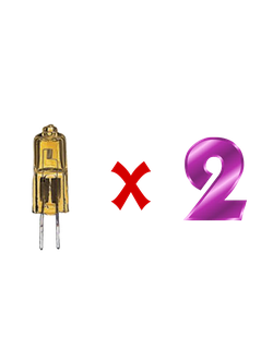 Галогенная капсульная лампа Muller Licht HSS-520G Goldlicht (2 in 1) 20w 12v G4