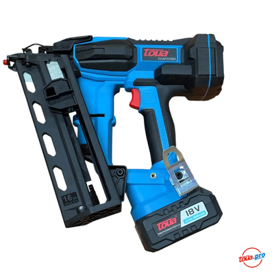 Аккумуляторный отделочный пистолет TOUA DCAFN1664