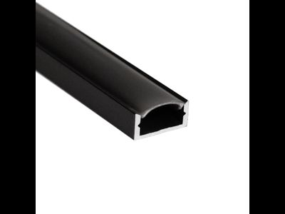 Алюминиевый профиль 4L-1506-S ANOD Black | Черный ANOD