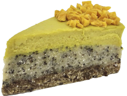 RAW-Кейк "Кокосовый чиа пудинг с манго", 100г (Мир сыроеда)