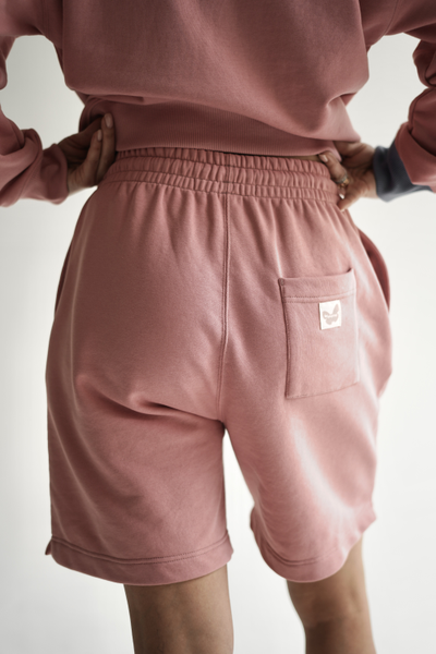 ШОРТЫ УНИСЕКС "ПРИЯТНО" РОЗОВЫЕ