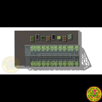 Зимняя теплица РИЧАРД размером 6000 x 15000 мм